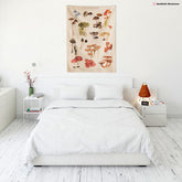 Giftige Pilze Wandbehang